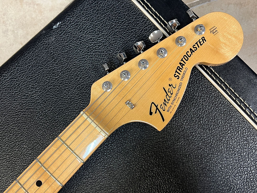 Thumbnail: 1997 Fender Custom Shop 1969 Stratocaster Sunburst maple neck