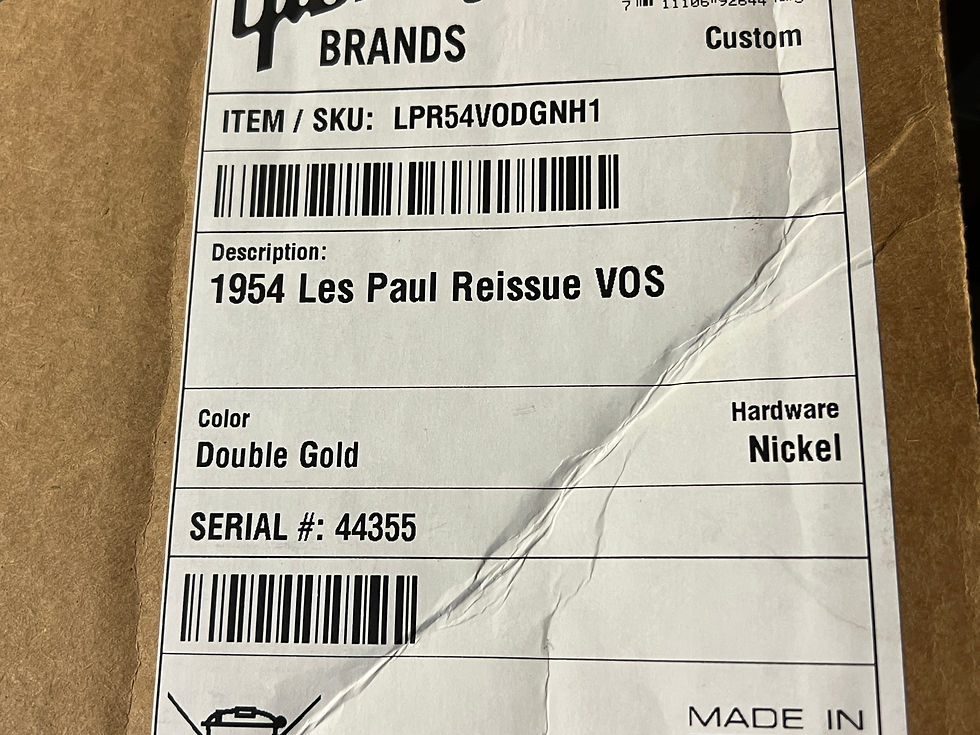 Thumbnail: 2025 Gibson Custom 1954 Les Paul Goldtop Reissue VOS Double Gold