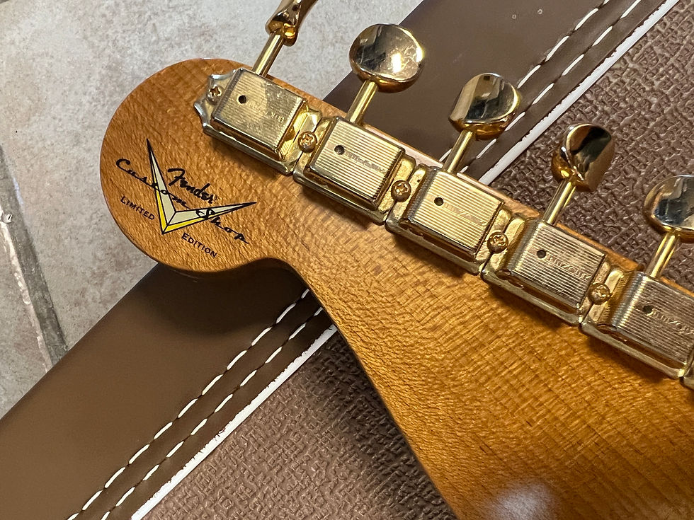 Thumbnail: 2023 Fender Custom Shop LTD 62 Stratocaster Closet Classic Aged Candy Apple Red