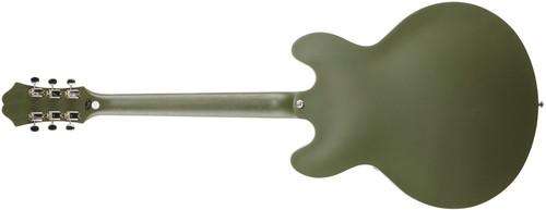 Epiphone Casino Worn Hollowbody Electric Guitar Worn Olive Drab