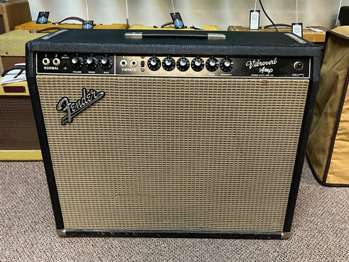 1964 Fender Vibroverb Blackface Combo Amp | dtown