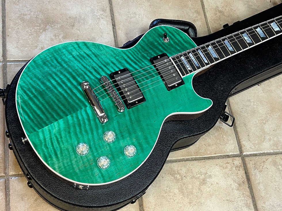ギター Gibson Les Paul Studio Mod Green Gibson Mod™ Collection Les Paul Studio Session, Jade Oasis