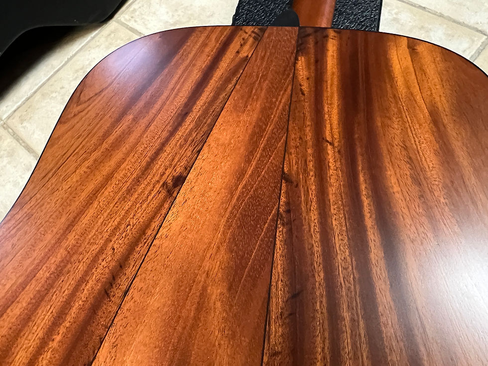 Thumbnail: 2026 CF Martin Custom Shop Super D Sinker Mahogany Natural 3 pc back