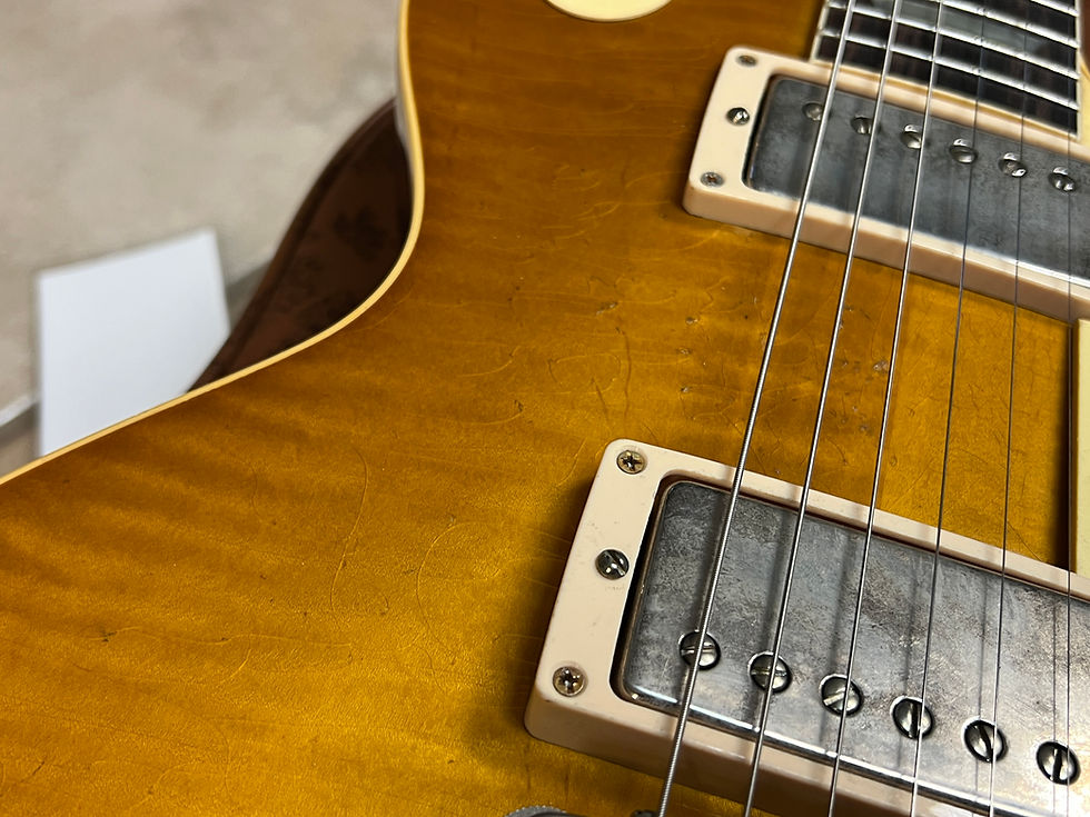 Thumbnail: 2025 Gibson Custom 1959 Chambered Les Paul Light Aged Dirty Lemon Burst Murphy