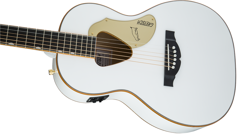 Thumbnail: Gretsch G5021WPE Rancher White Penguin Parlor Acoustic/Electric Fishman Pickup