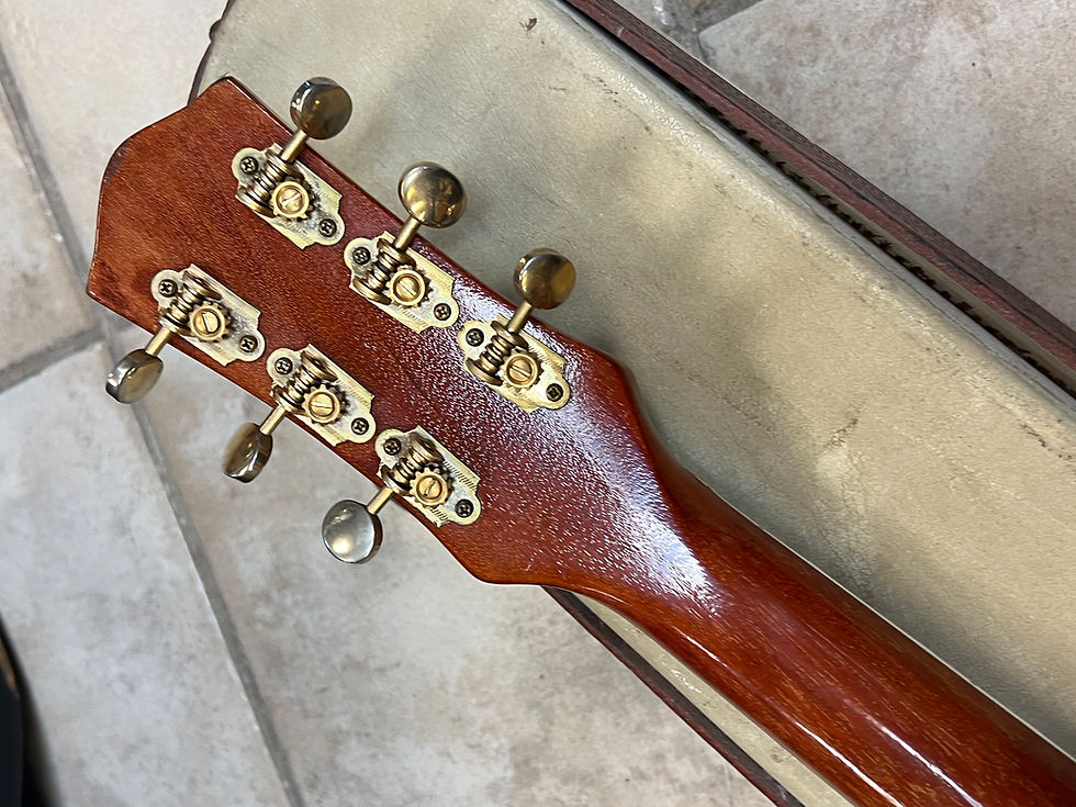 Thumbnail: 1955 Gretsch Model 6130 Roundup Orange Stain with original case