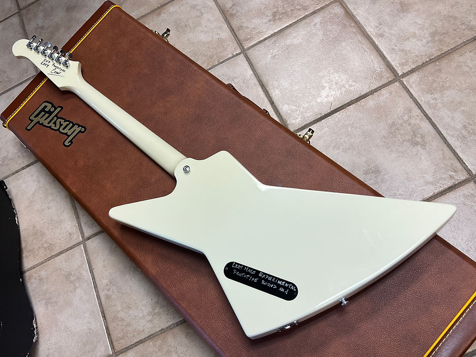Thumbnail: Gibson Lzzy Hale Explorerbird Conceptual Prototype Classic White