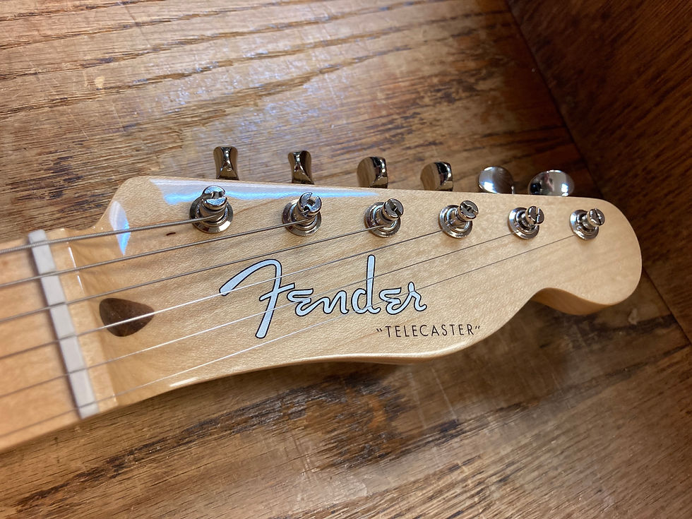 Thumbnail: 2022 Fender D-Town Guitars Custom Build Parts Telecaster Olympic White