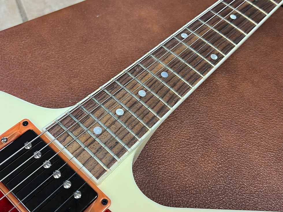 Thumbnail: 2022 Gibson USA Mod Shop Explorer Classic White with case