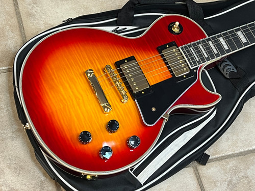 2025 Epiphone Les Paul Custom Heritage Cherry Sunburst Exclusive