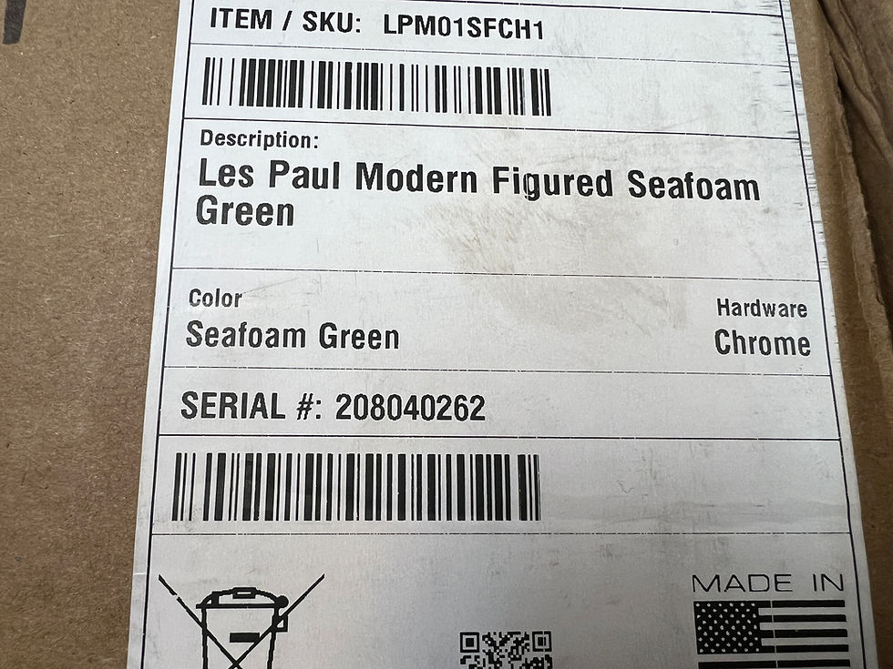 Thumbnail: 2024 Gibson USA Les Paul Modern Figured Electric Guitar Seafoam Green