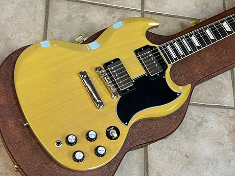 2025 Gibson SG Standard '61 Custom Color TV Yellow | dtown