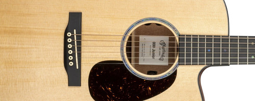 2025 CF Martin 000C Jr E Satin Acoustic-Electric Guitar Natural