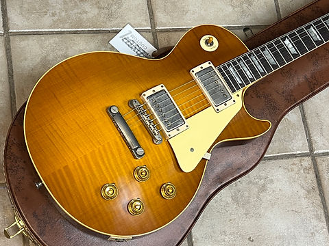 2026 Gibson 1959 Les Paul Chambered Dirty Lemon Burst ULA Murphy