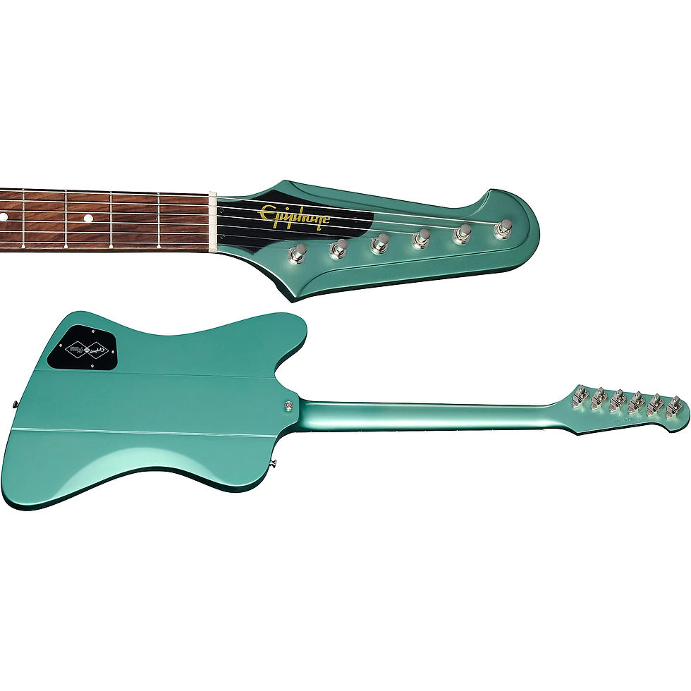 Thumbnail: Epiphone 1963 Firebird I Electric Guitar Inverness Green w case
