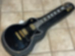 Thumbnail: 2025 Gibson Les Paul Custom Chambered Ebony Ultra Light Aged GH