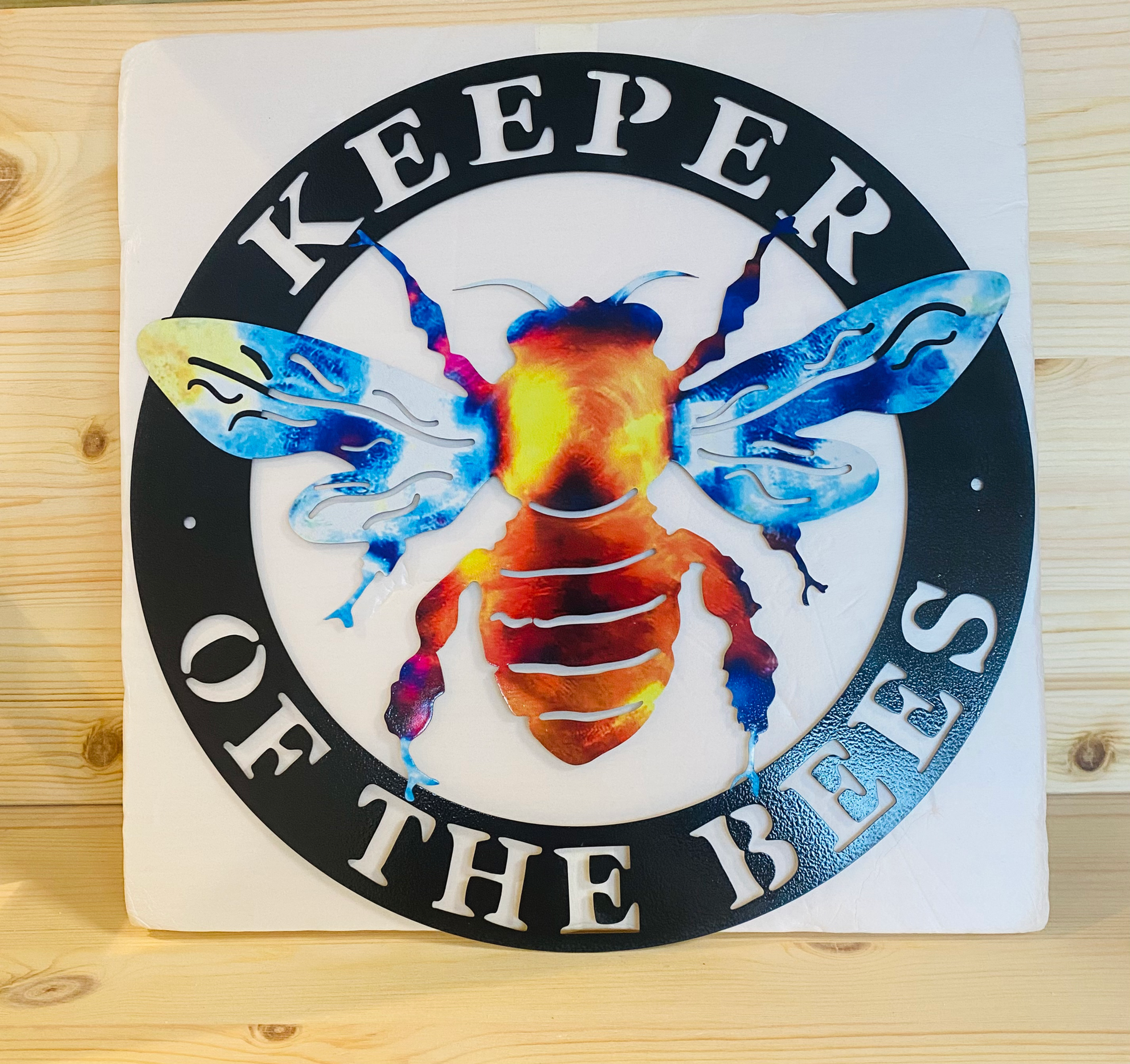 Keeper of the bees Sign