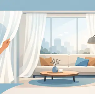 Custom Voiles for Living Room Style