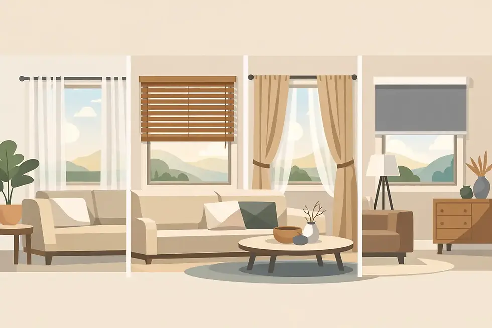 Best Living Room Window Treatments for Your Home