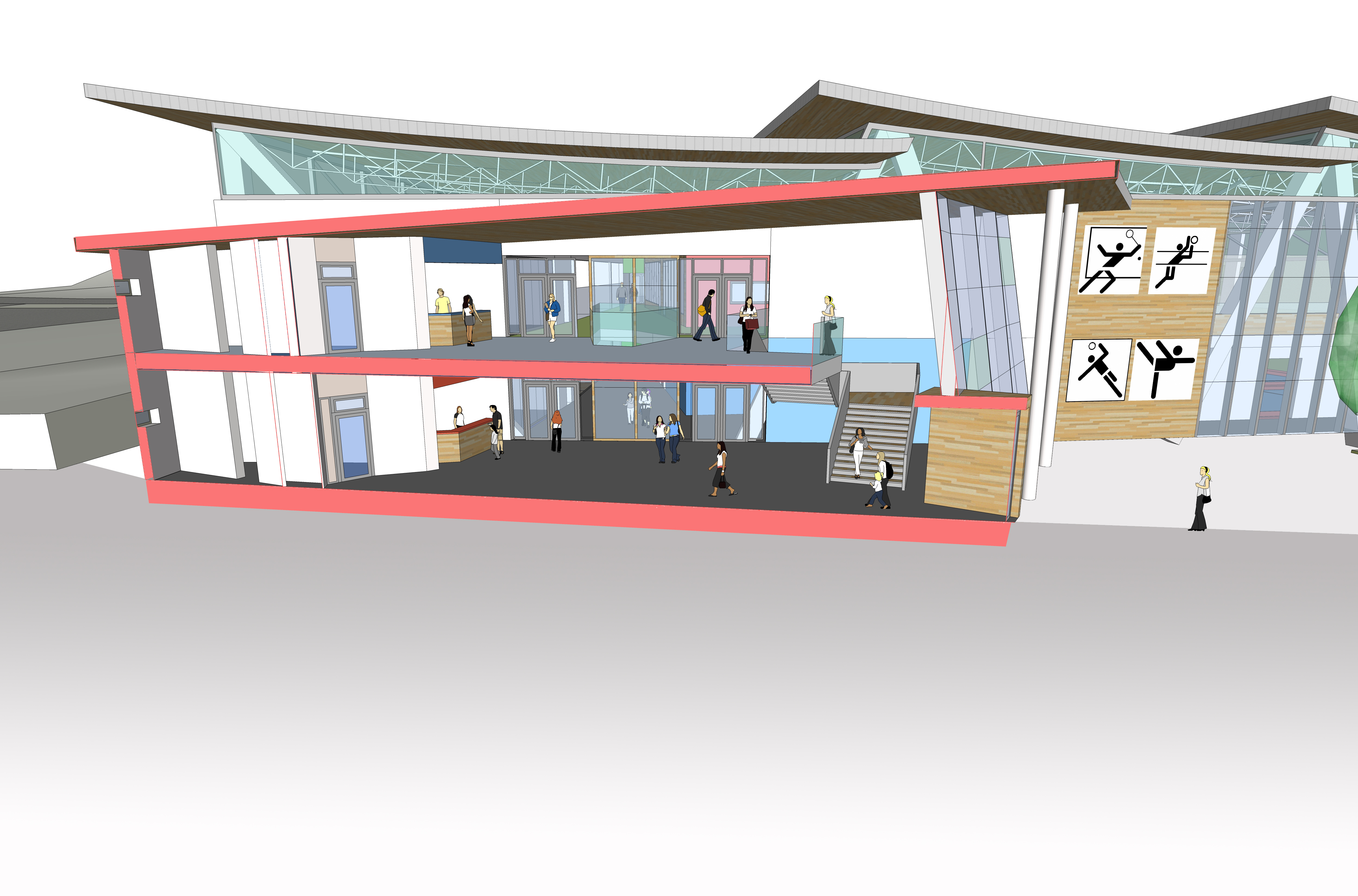 Sports centre