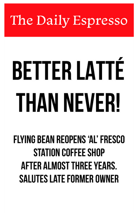 New brand development for coffee shop and cafe owner