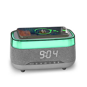 Wireless Charger with Bluetooth Speaker
