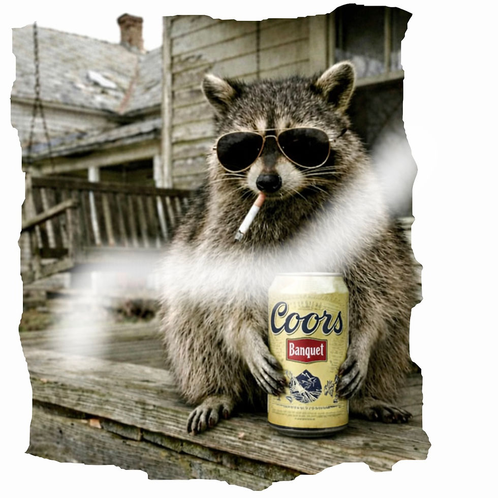 Thumbnail: Trashy Trash Panda’s…or not…