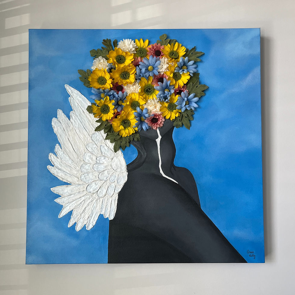 Thumbnail: Ethereal Garden, 24x24" Original