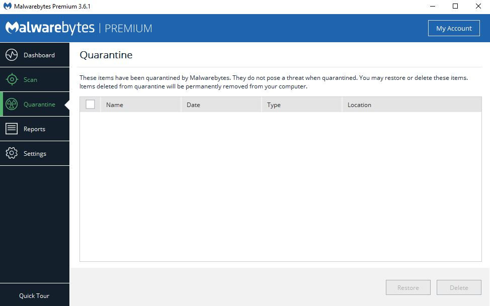 Malwarebytes Premium anti hacking