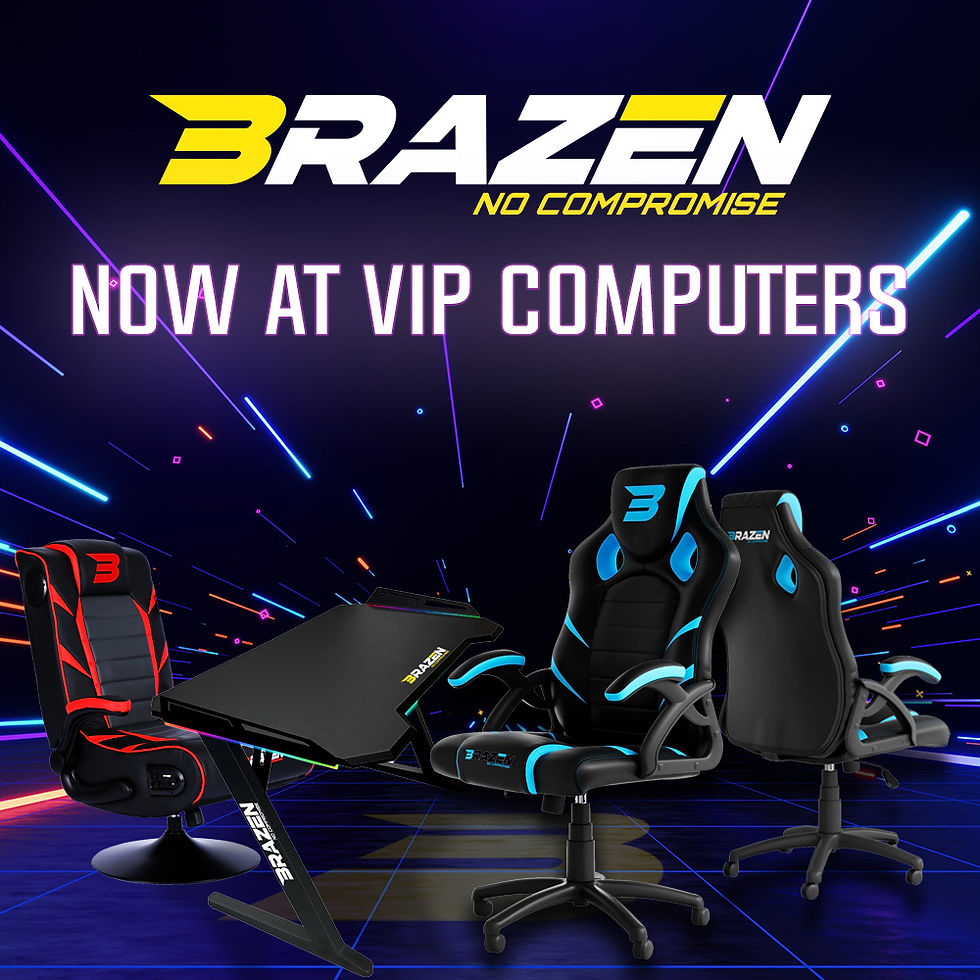 BraZen Gaming Gear Now Available to Resellers Through VIP Computers