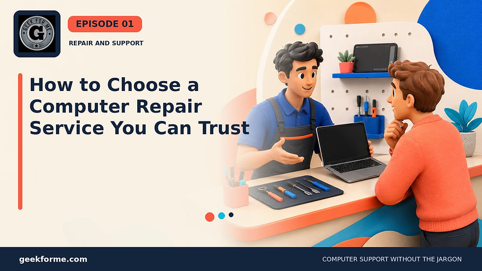 How to Choose a Computer Repair Service You Can Trust
