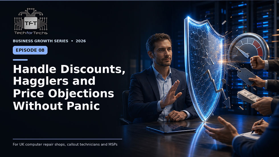 Handle Discounts, Hagglers and Price Objections Without Panic