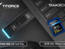 TEAMGROUP Launches T-FORCE SPARK RGB USB Flash Drive and ELITE SDXC 4K HD Memory Card