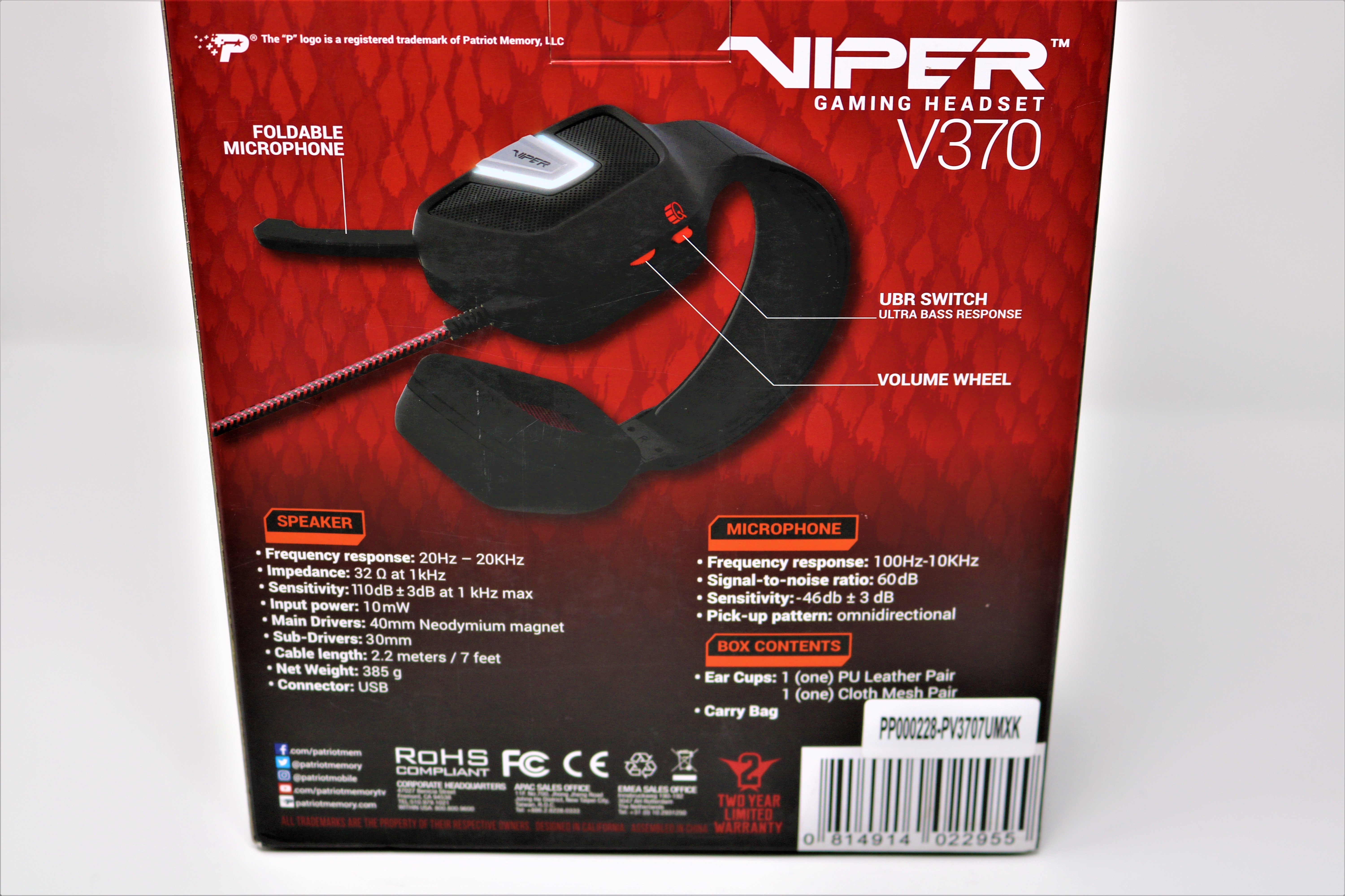 Viper V370 RGB Headset Review | Tech Viper V370 RGB Headset Review | Tech