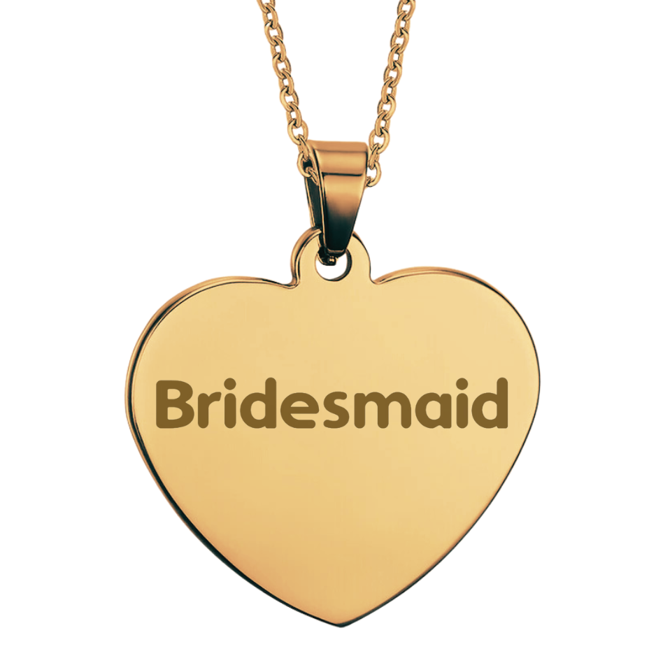 Thumbnail: Gold Bridesmaid Necklace