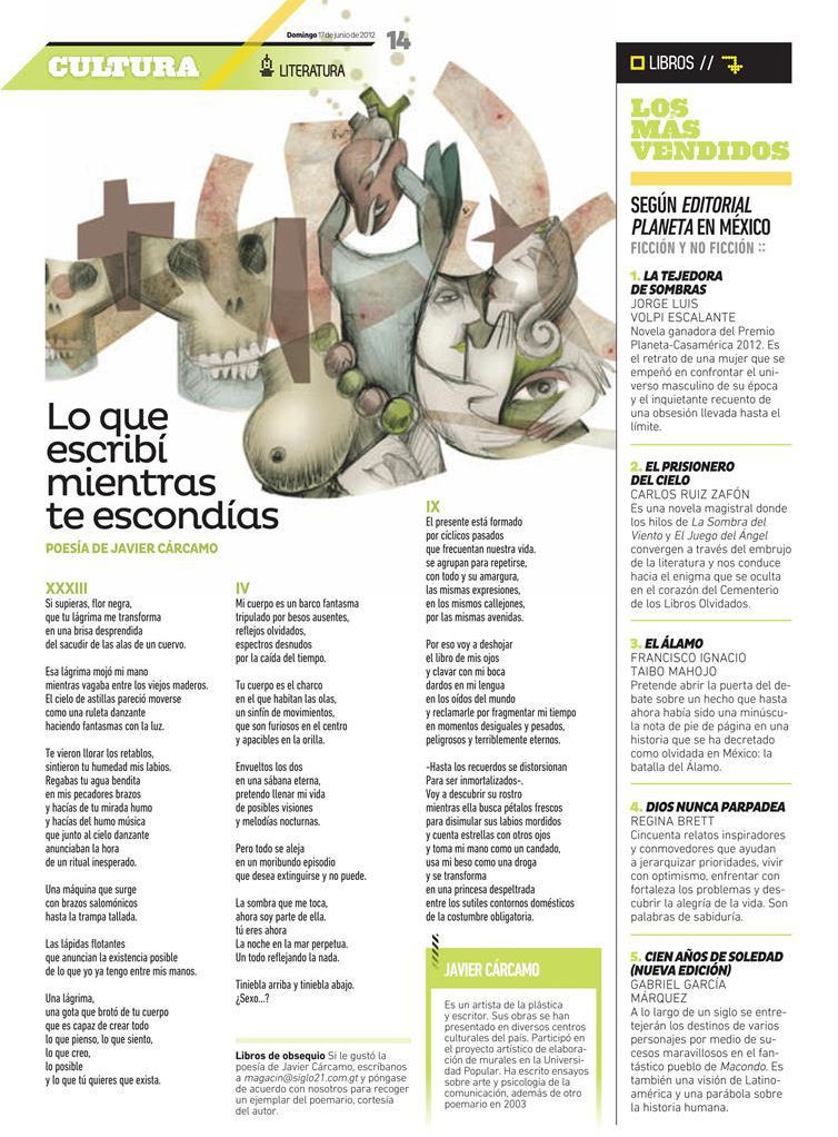 Siglo XXI 17 de junio 2012