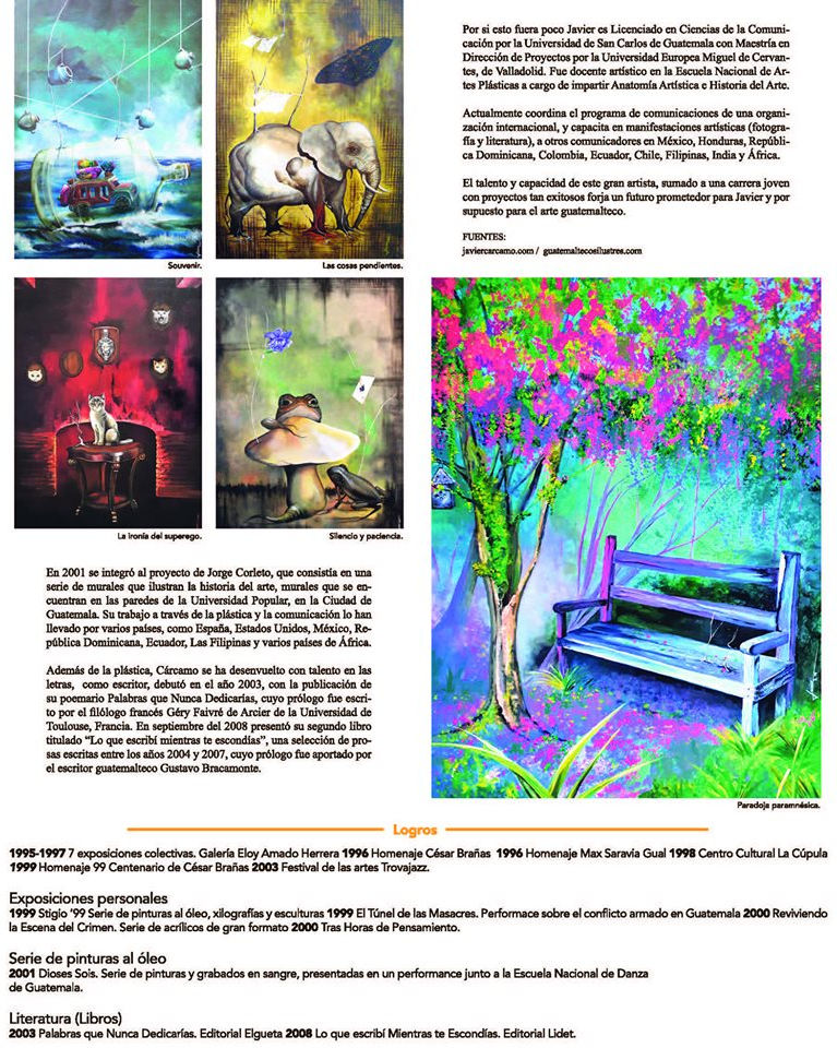 Javier Cárcamo PubliRuta113 2019 interio