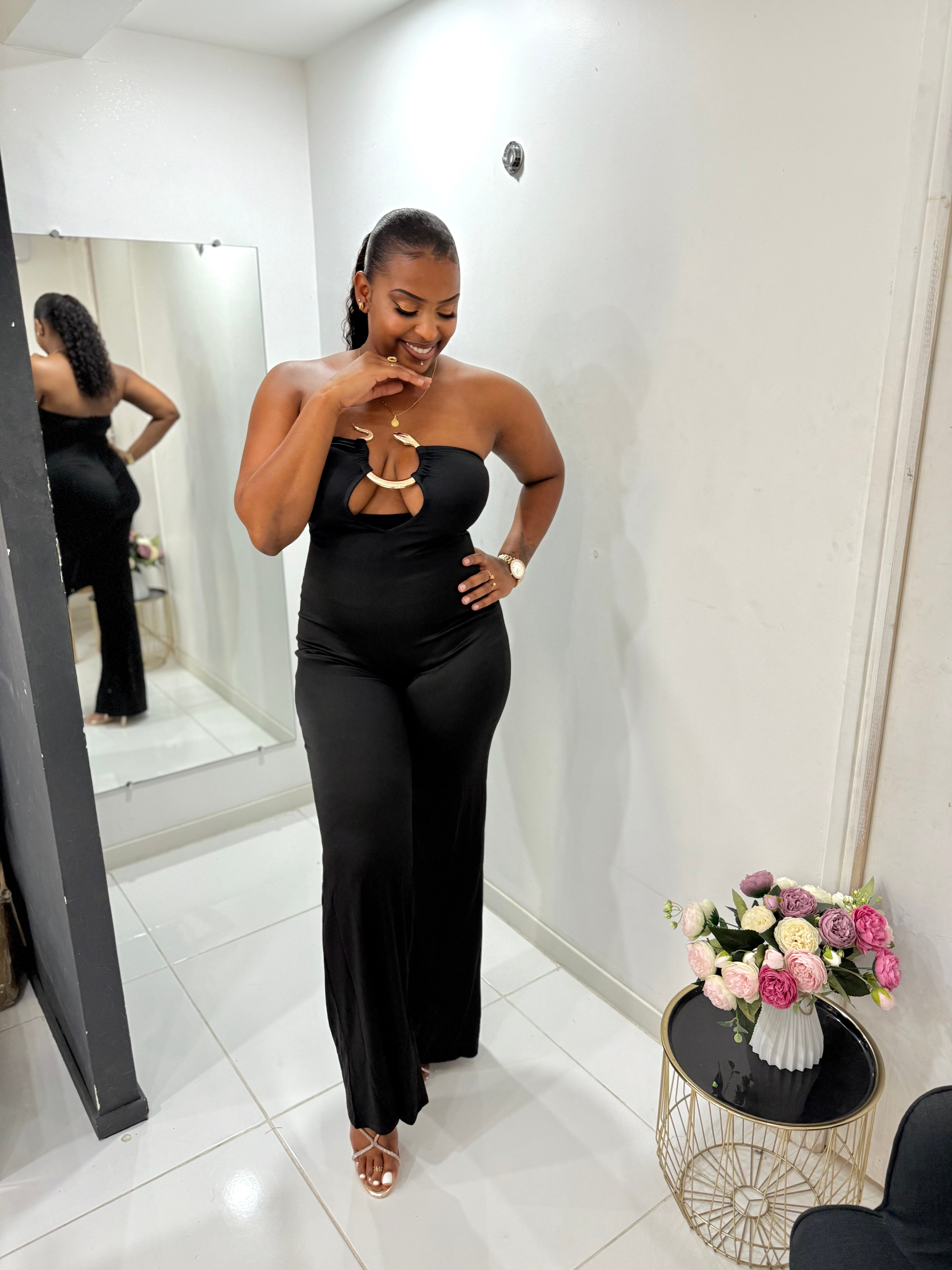 Combinaison Pantalon Jewerly Snake Black 