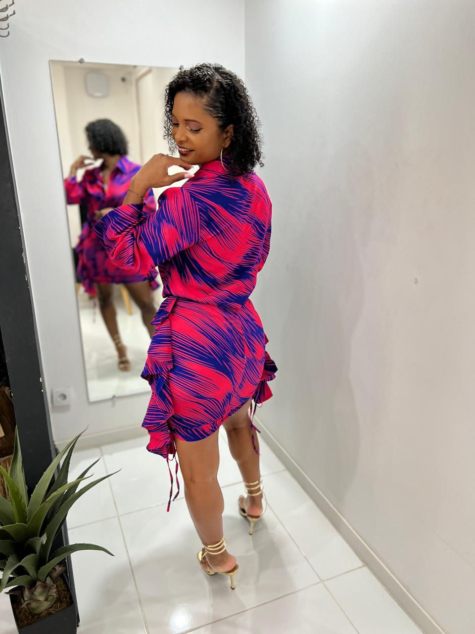 Miniature : Ensemble Jupe à Lacet Chemise 