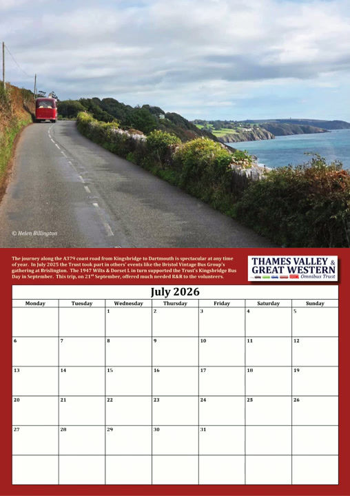 Thumbnail: 2026 Calendar