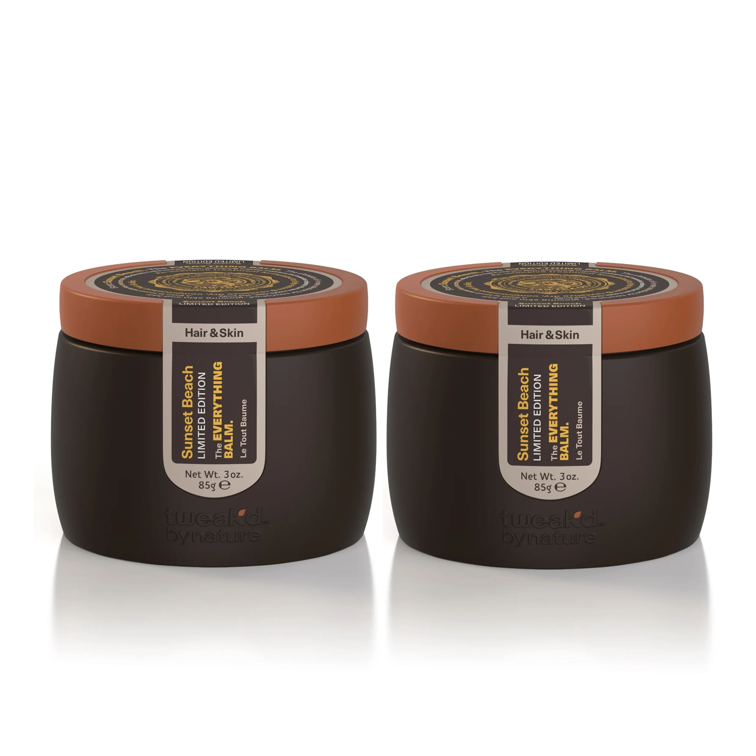 Sunset Beach Limited Edition - Dual Nourishing Balm Set for Hair & Skin (2-Pack)