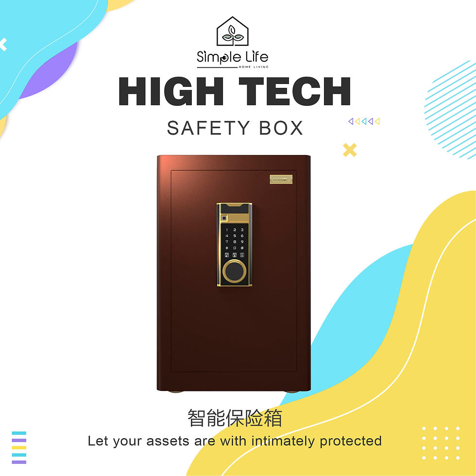 HAROJ Fingerprint Biometric Safety Box