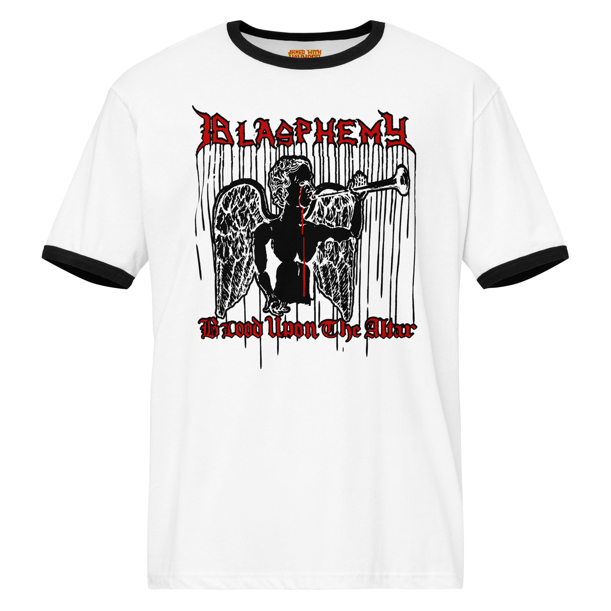 Blasphemy - Blood Upon The Altar Ringer Shirt