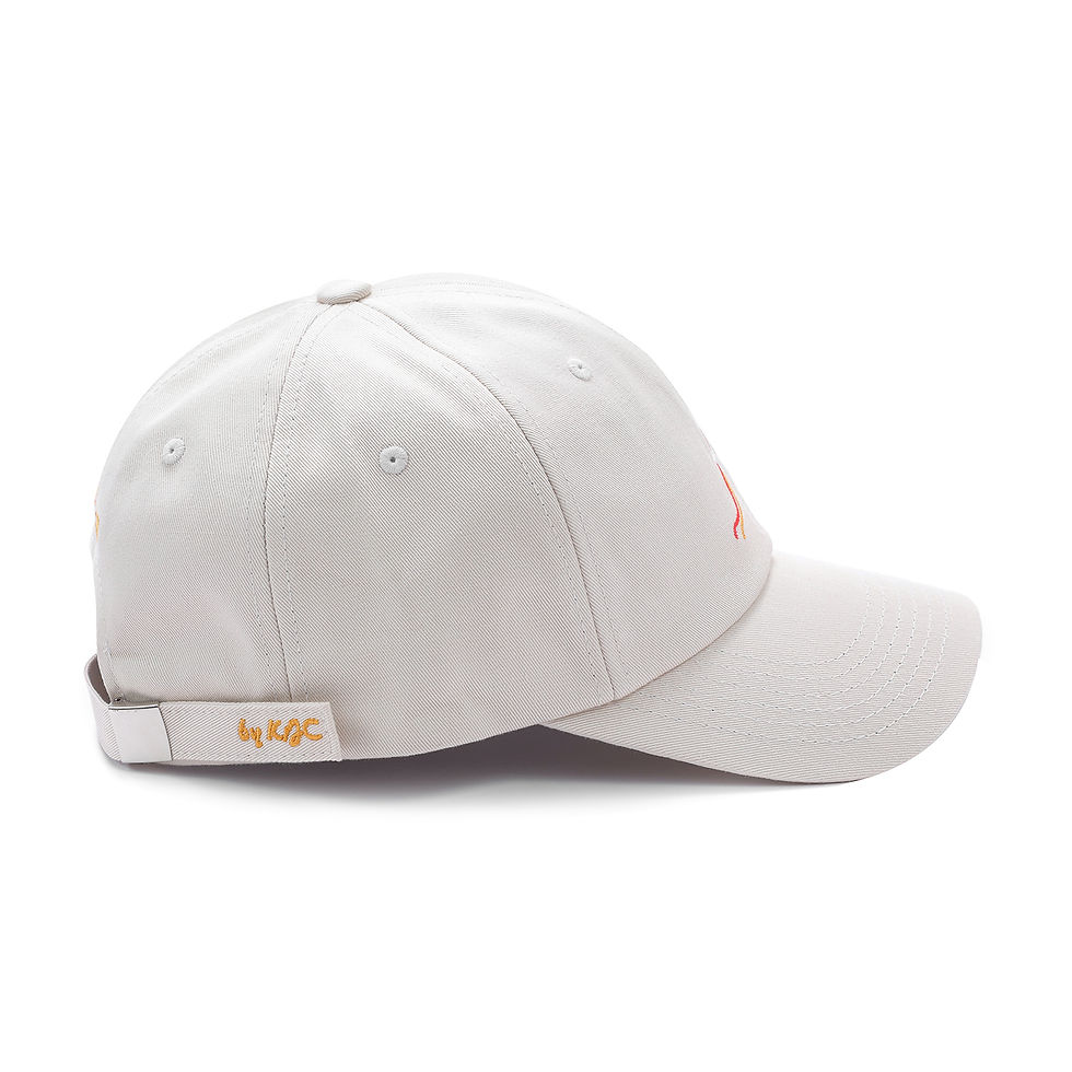Thumbnail: THE JC FAMILY:  LET'S CHILL BUDDY DOG BALLCAP (BEIGE)