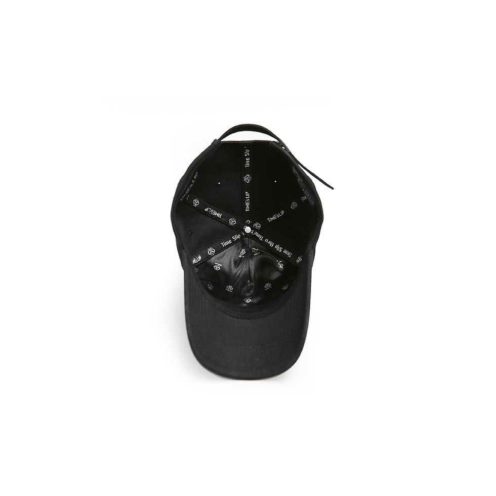 縮圖：TIME's LIP X KONSTANZ JC 聯乘系列: 黑色棒球帽