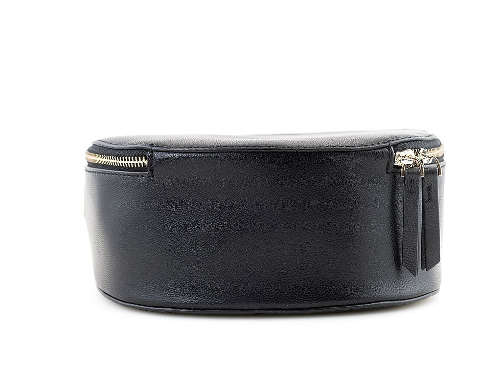 縮圖：J 系列小羊皮斜揹/側揹袋_黑色