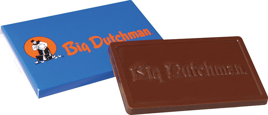 Art.155 - LOGO CIOCCOLATO RILIEVO CARD