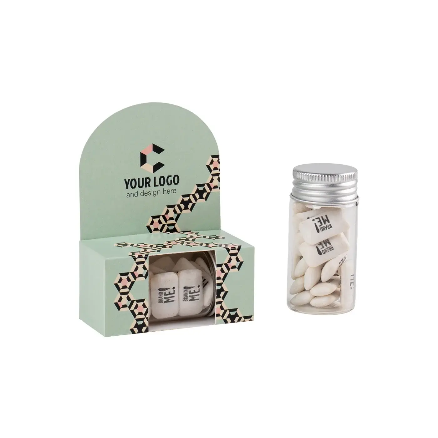 Art. 0768c - BARATTOLO CARAMELLE o CICCHE Barattolo 65 mm