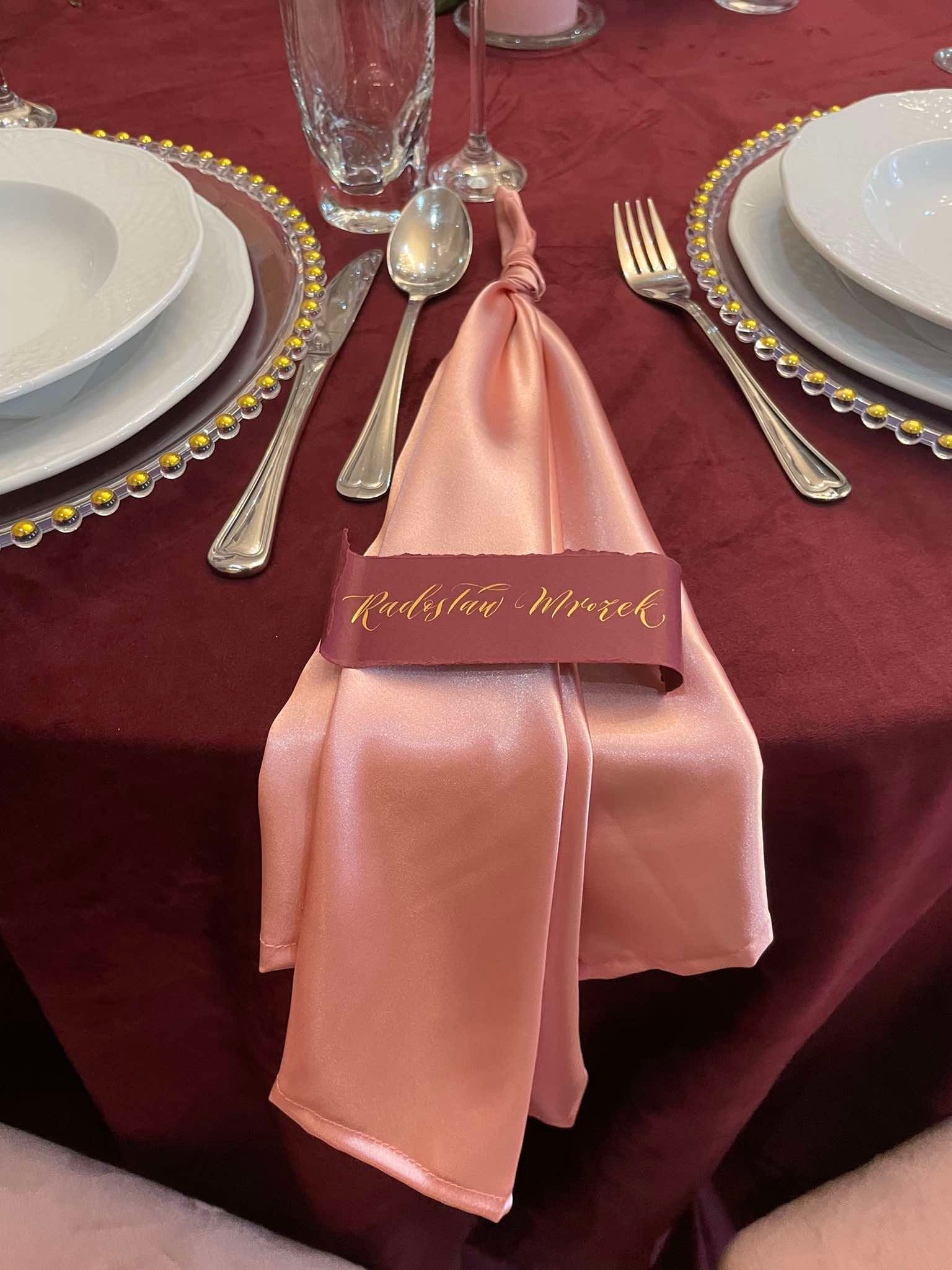 Serwetka satynowa