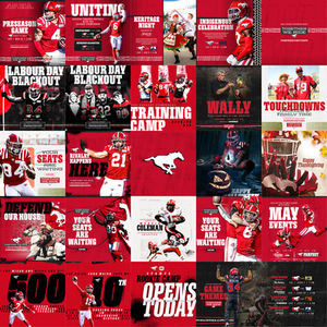 Calgary Stampeders 2024 Sample Grid